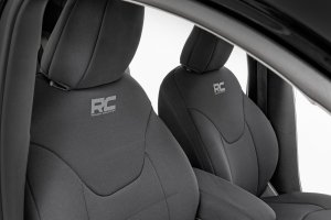 Jeep Cherokee Seat Covers - Rough Country - Neoprene - '14-'18